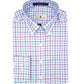 Benton Classic Fit Shirt Blue/Red - Beau Outfitters