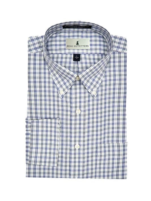 Billy Classic Fit Shirt Blue