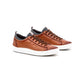 Cameron Pebble Grain Sneaker Whiskey - Beau Outfitters