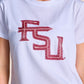 Ws The Mascot Beaded Tee FSU