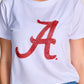 Ws The Mascot Beaded Tee Alabama
