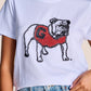 Ws The Mascot Beaded Tee Georgia