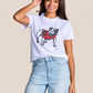 Ws The Mascot Beaded Tee Georgia