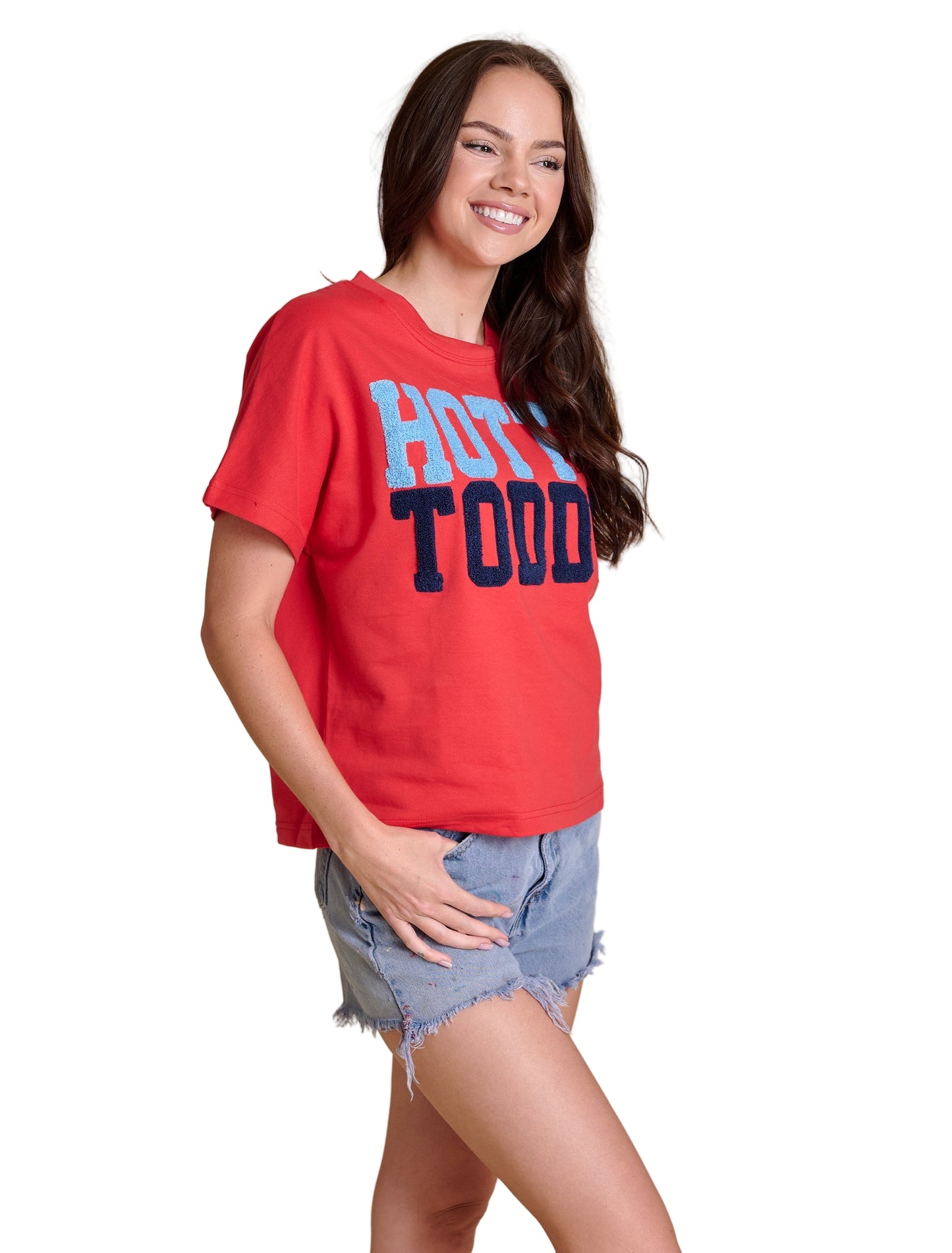 The Boxy Chenille Shirt Ole Miss