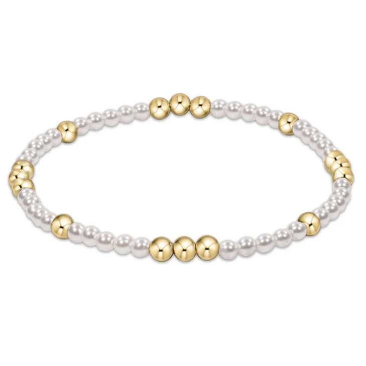 Worthy Pattern 3mm Bead Bracelet - Beau Outfitters
