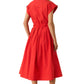 Ws Lana Midi Dress Very Cherry