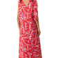 Ws Arden Maxi Dress Yacht Club Red