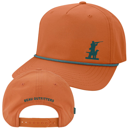 Beau Logo Navigator Rope Hat Rust / Teal