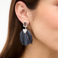 Savannah Statement Earring Silver
