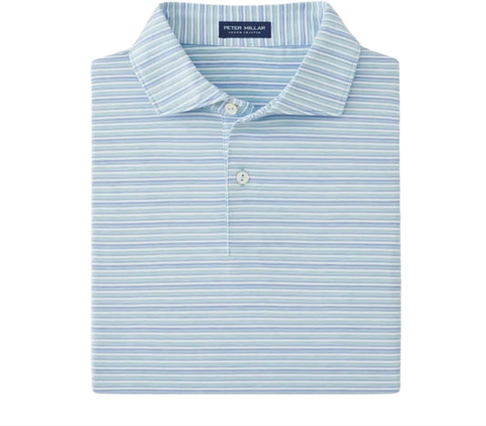 Cadence Performance Jersey Polo Blue Spruce