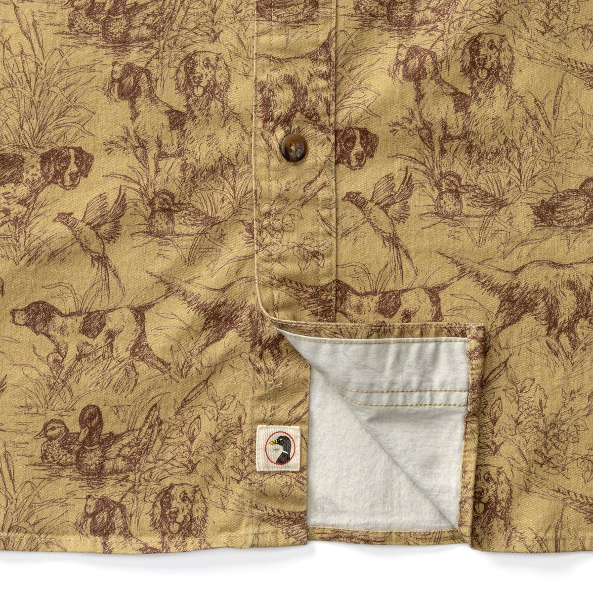 Woodland Shooting LS Shirt Wheatfield