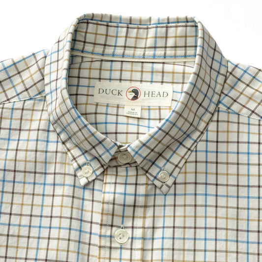 Joyner Plaid Twill Shirt Wheatfield
