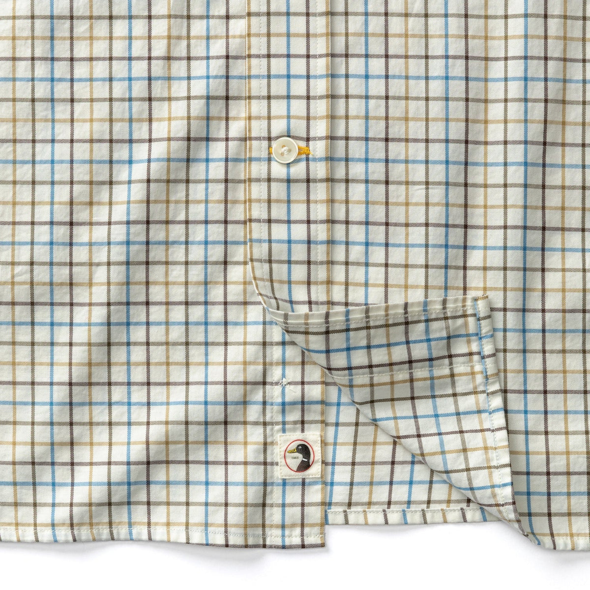 Joyner Plaid Twill Shirt Wheatfield