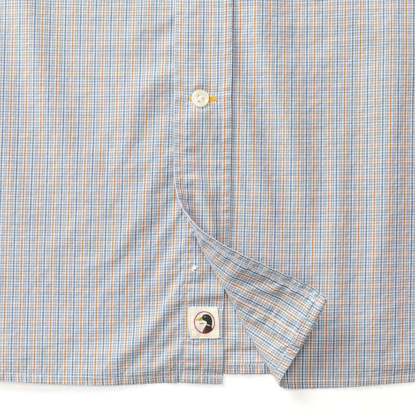 Cotton Cashmere Poplin Sport Shirt Pale Blue