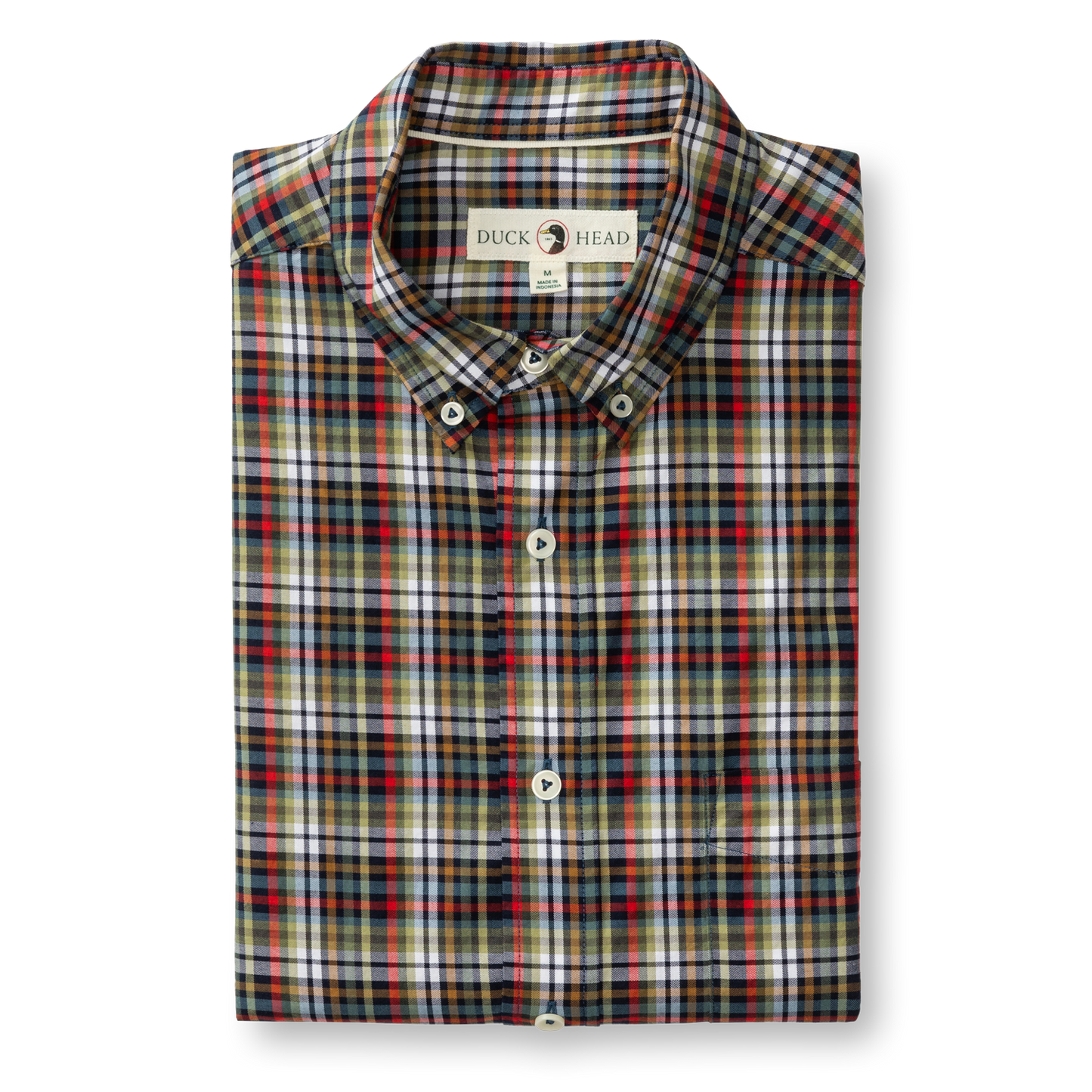 Baley Plaid Twill Shirt Maritime Blue