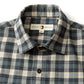 Moyer Plaid Flannel Shirt Graphite Blue