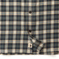 Moyer Plaid Flannel Shirt Graphite Blue