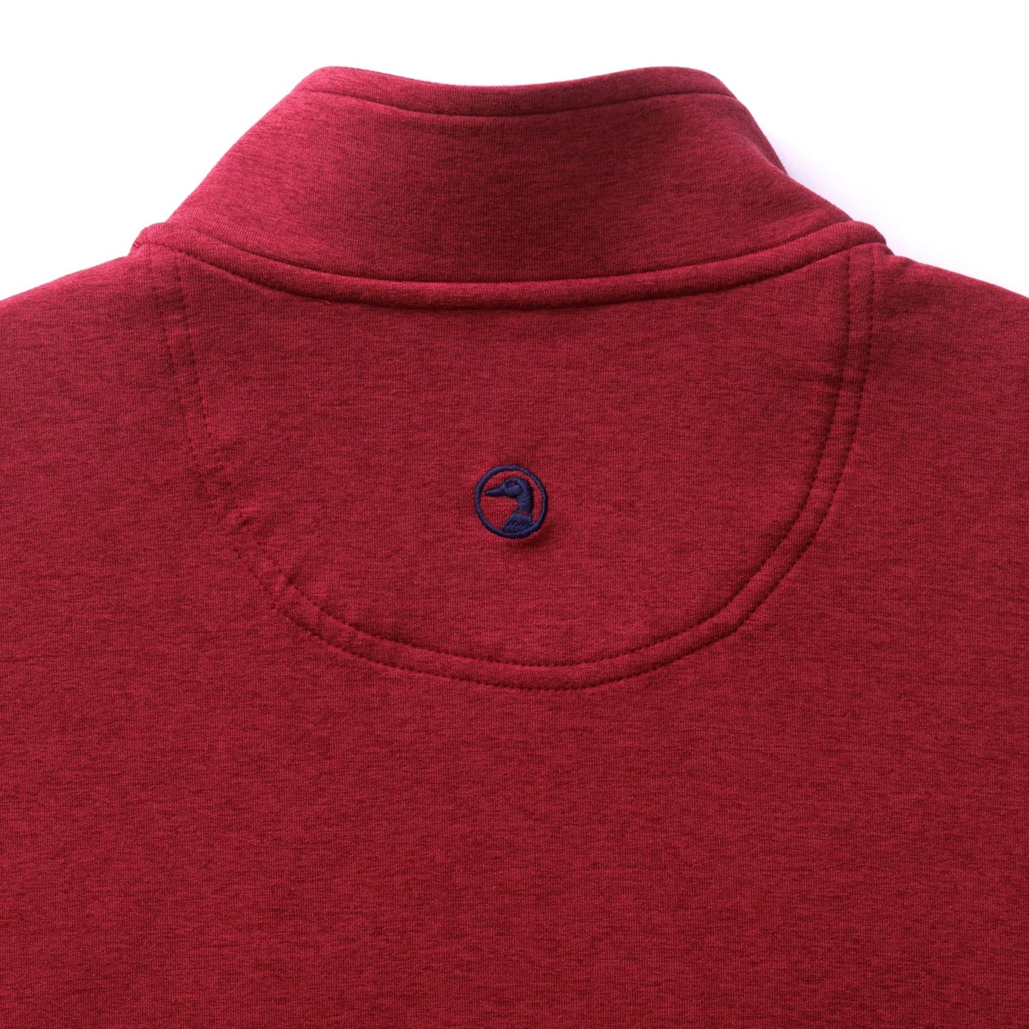 Long Drive Performance 1/4 Zip Deep Red