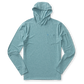 Windward Perf Hooded LS T-Shirt Midnight Teal