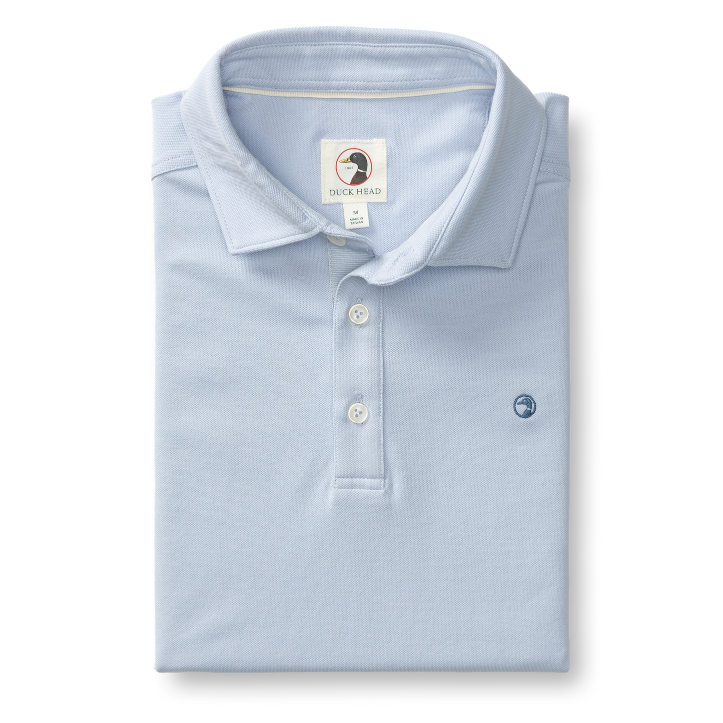 Hanover Pima Cotton Pique Polo Hthr Blue