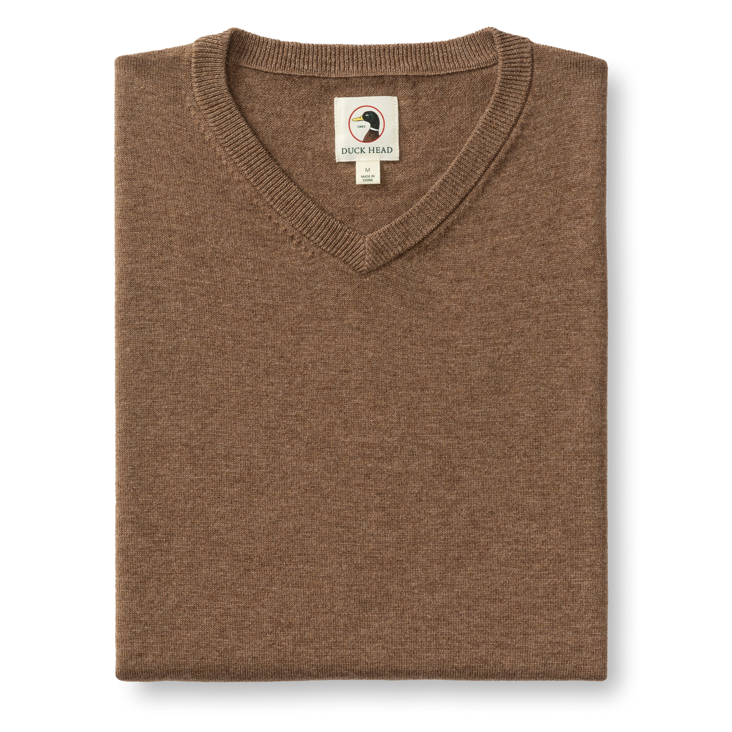 Buckley Merino V-Neck Sweater Dark Oak