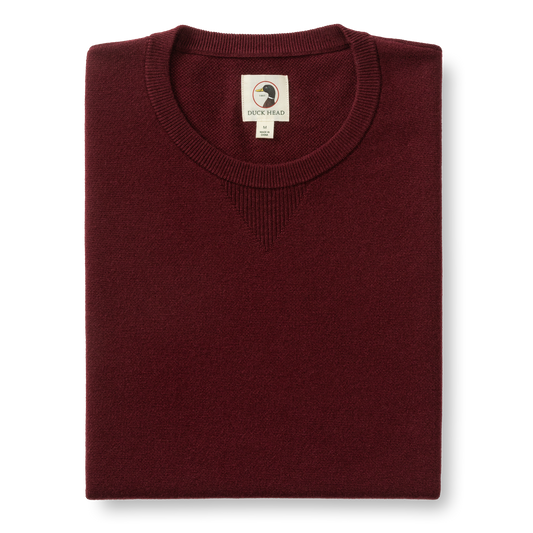Henson Merino Crewneck Sweater Fig