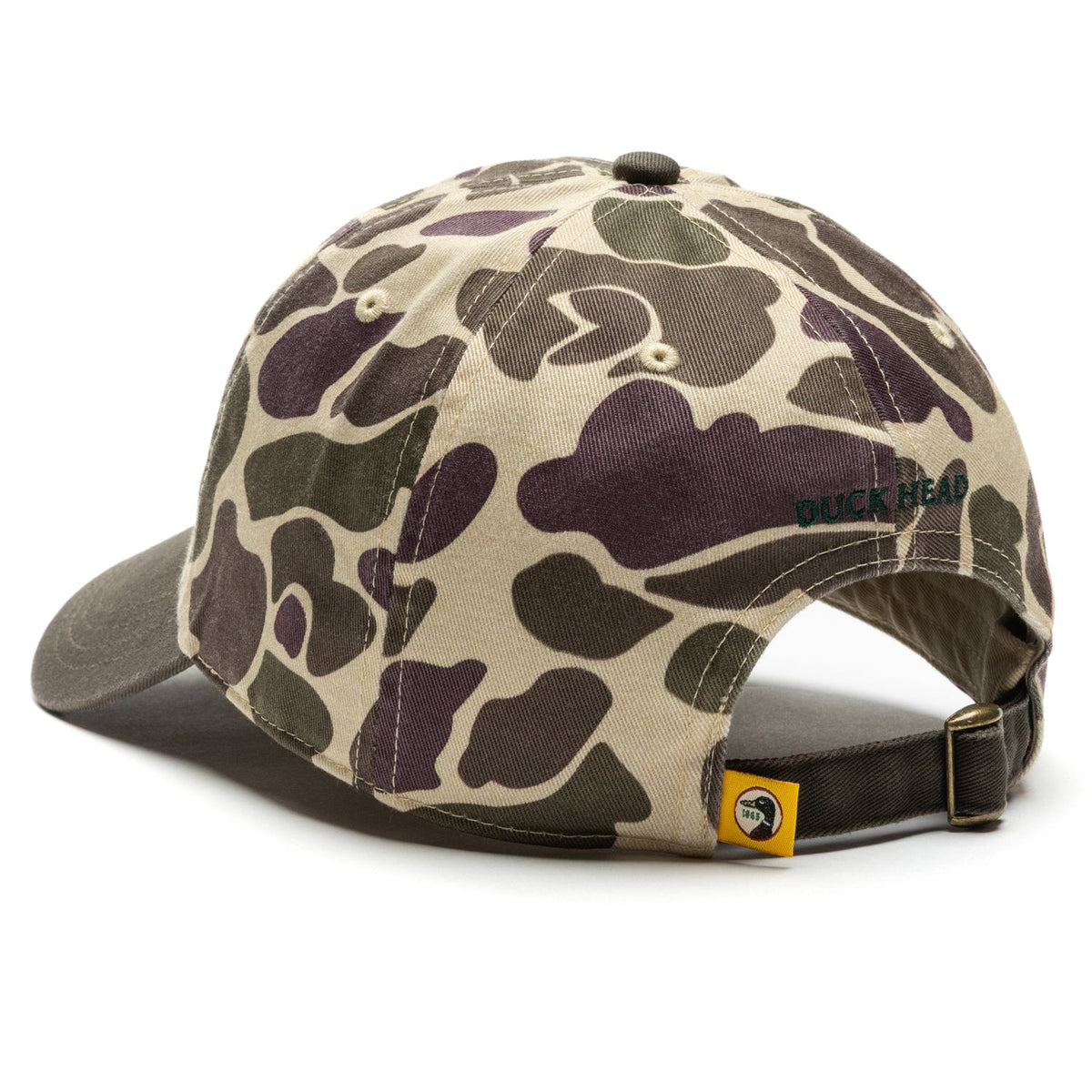 Circle Patch DH Twill Hat Sandrift Khaki Camo