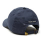 Circle Patch Linen/Cotton Hat Mallard Blue