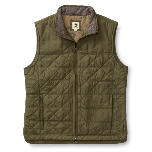 Fremont  Sport Perf Quilted Vest Olive