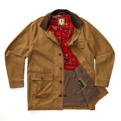 Canvas Barn Coat Dull Gold