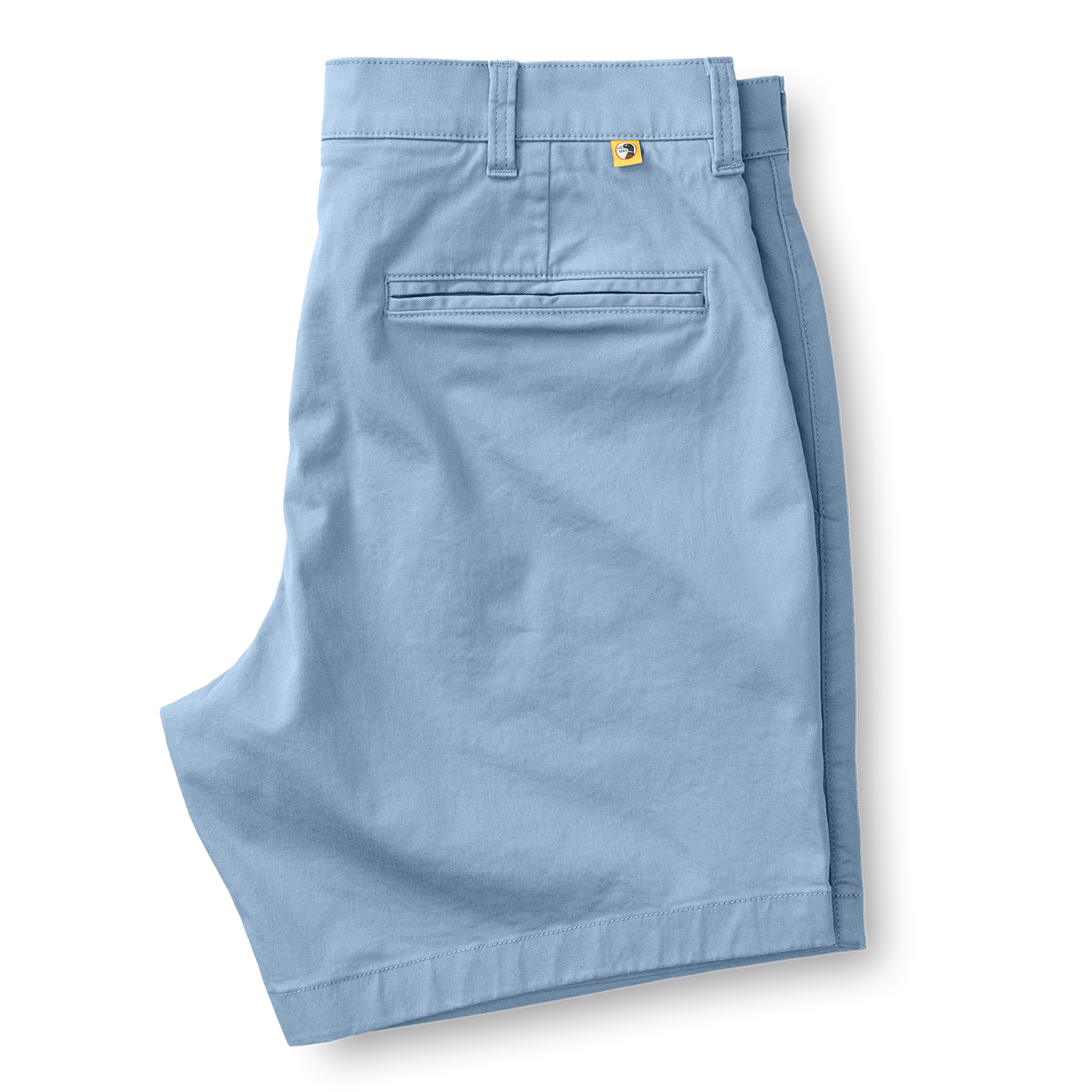 7" Gold School Chino Short Chambray Blue