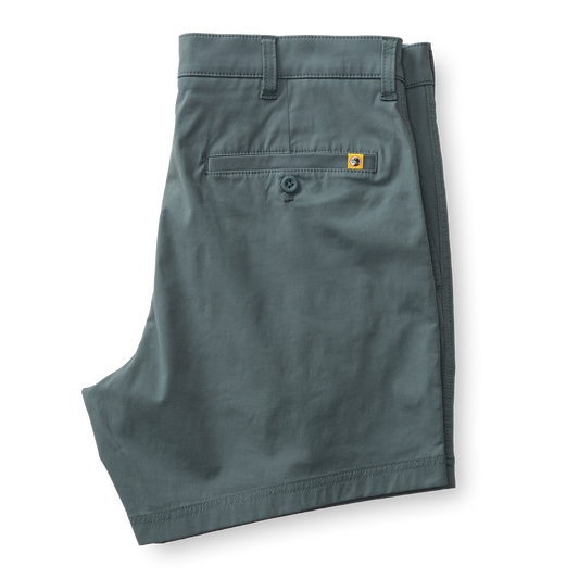 6" Harbor Performance Short Stormy Blue