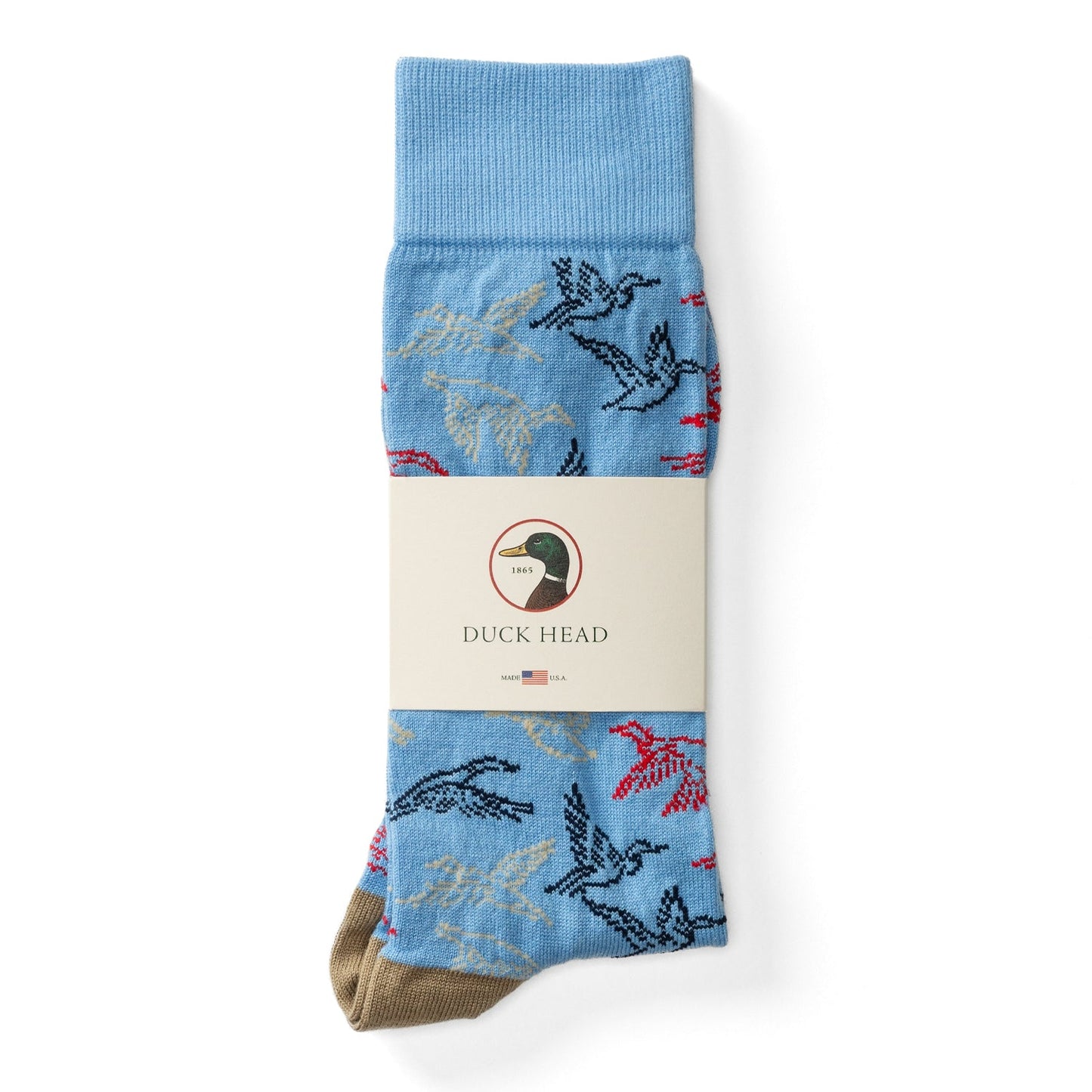 DH Flying Mallard Sock Sky Blue