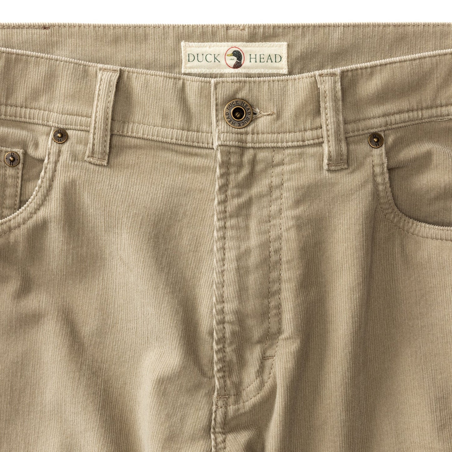 Holston Corduroy 5-Pocket Khaki