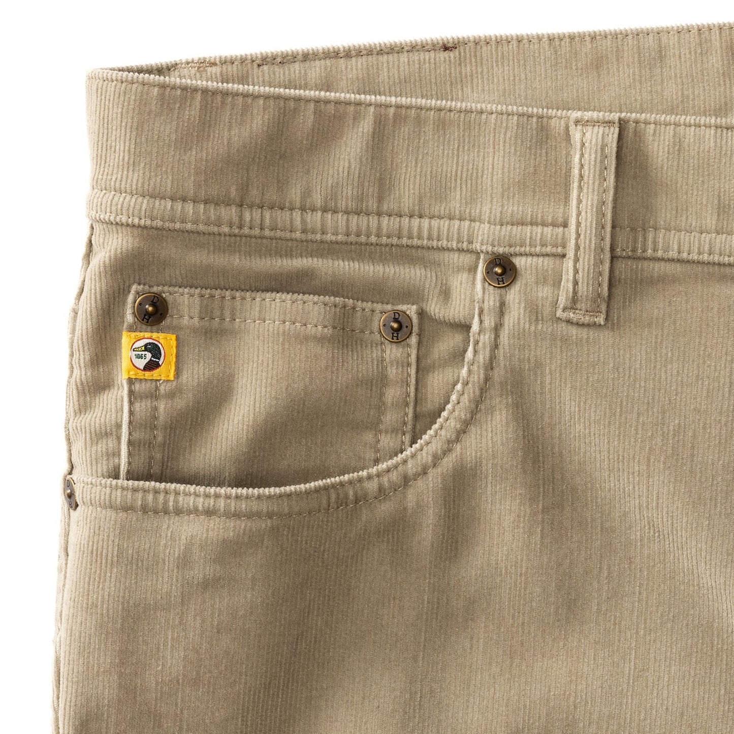 Holston Corduroy 5-Pocket Khaki