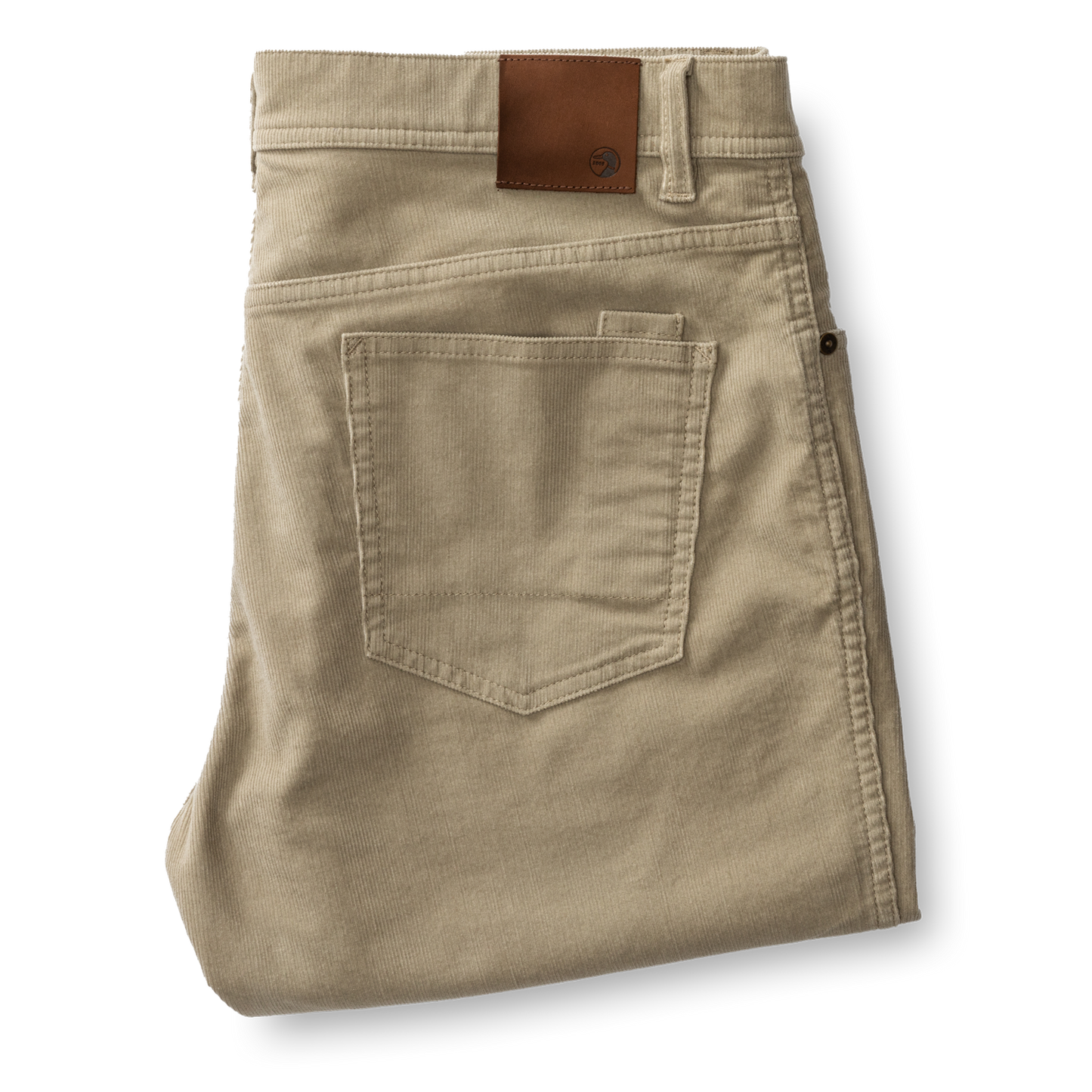Holston Corduroy 5-Pocket Khaki