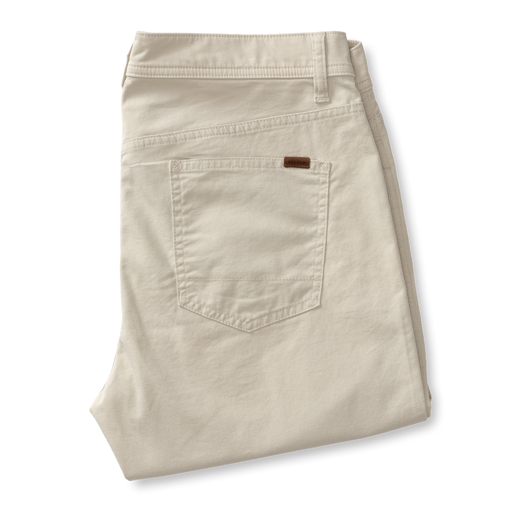 Classic Fit Pinpoint 5-Pocket Pant Stone
