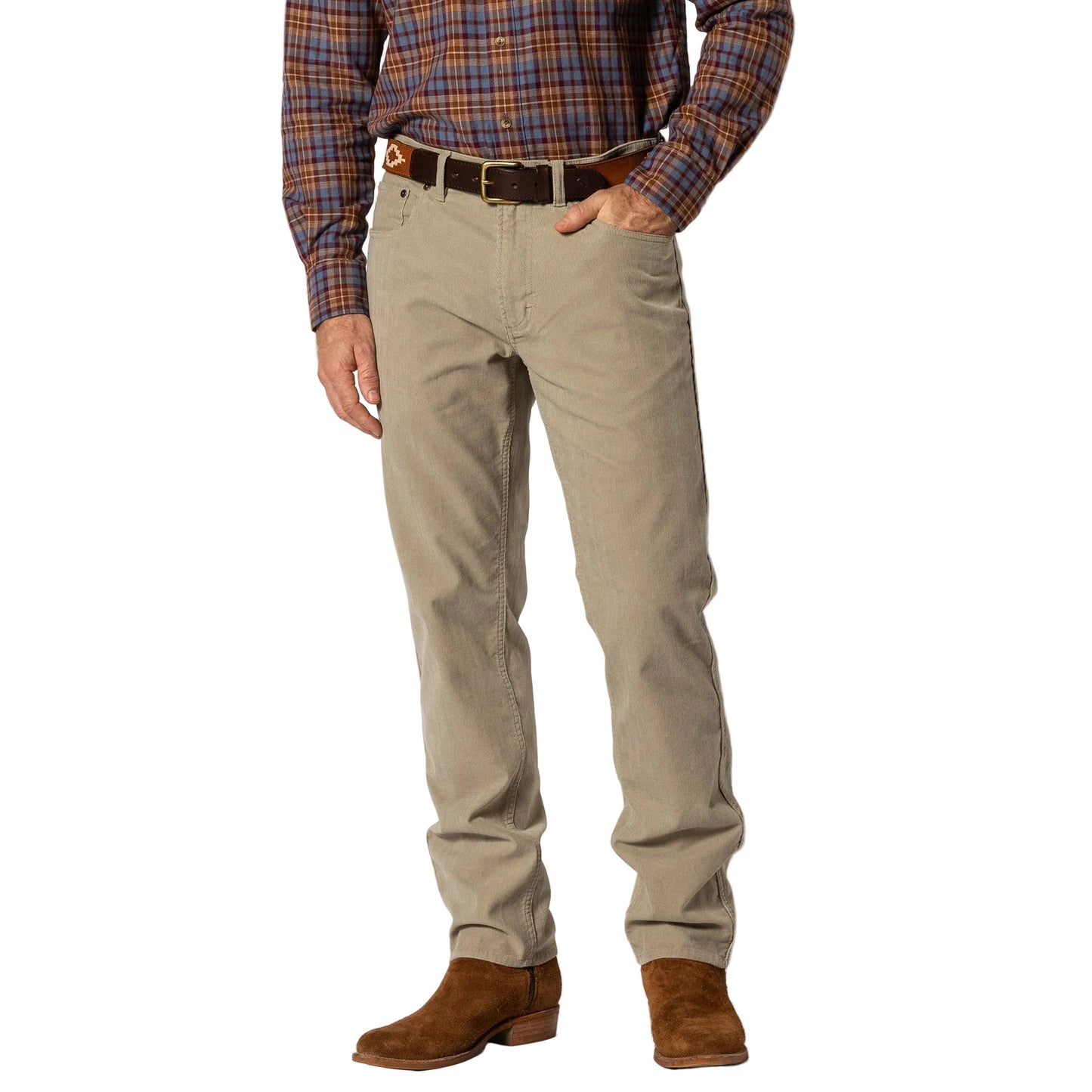 Holston Corduroy 5-Pocket Khaki