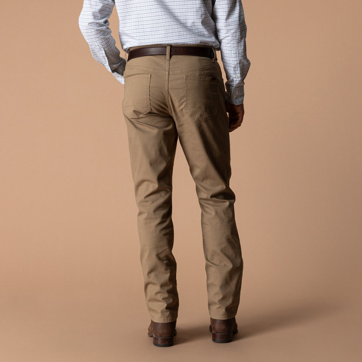 Classic Fit Pinpoint 5-Pocket Pant Claystone