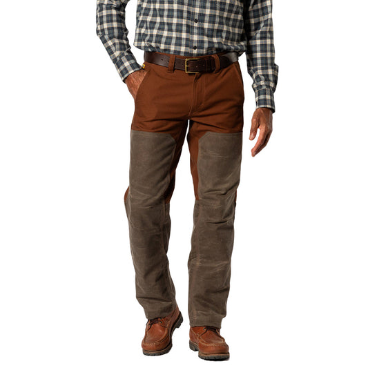 Waxed Duck Canvas Briar Pant Nutmeg Brown