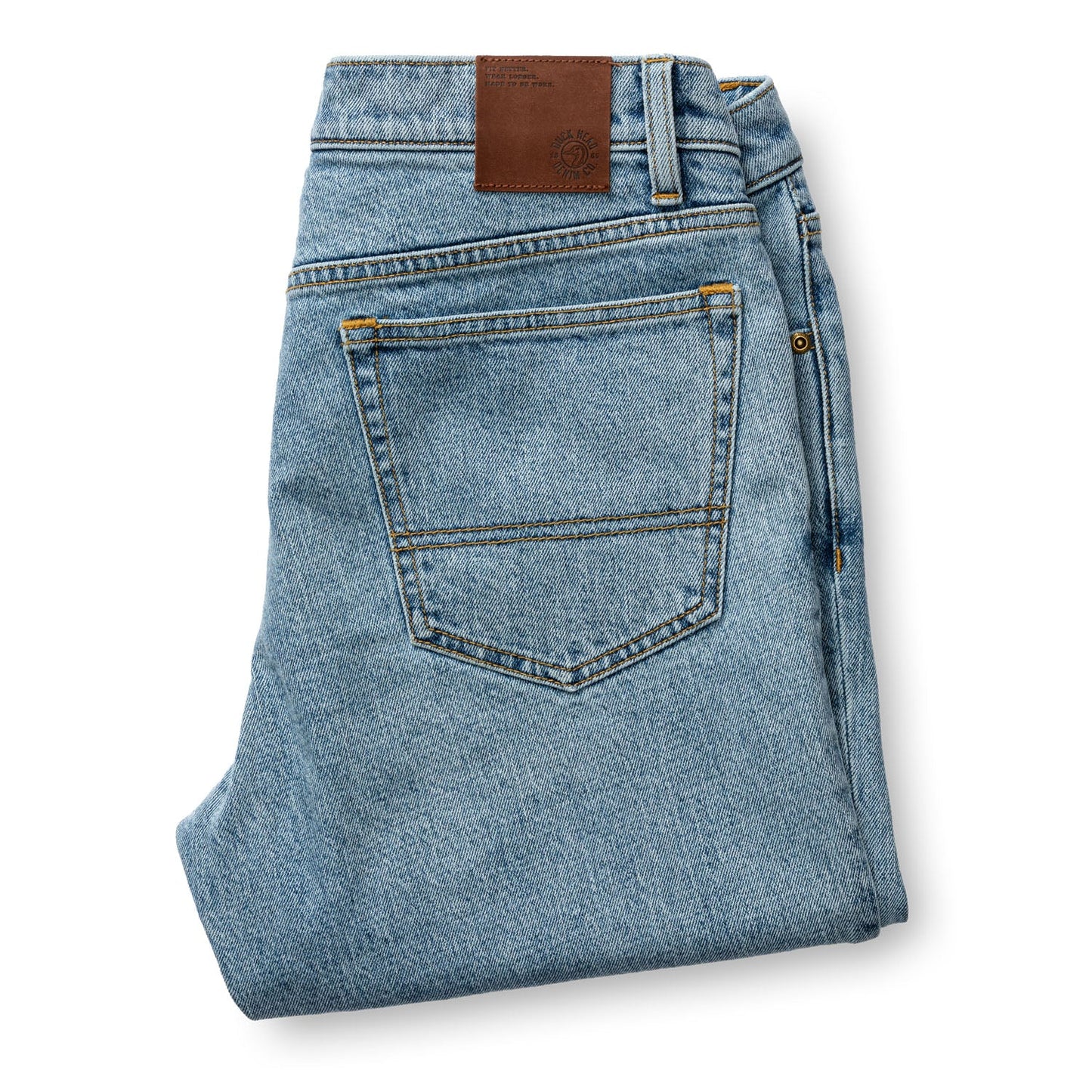 Classic Straight Denim Jean Vintage Wash