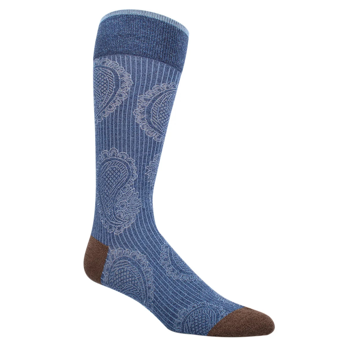 Paisley Stripe Dress Sock