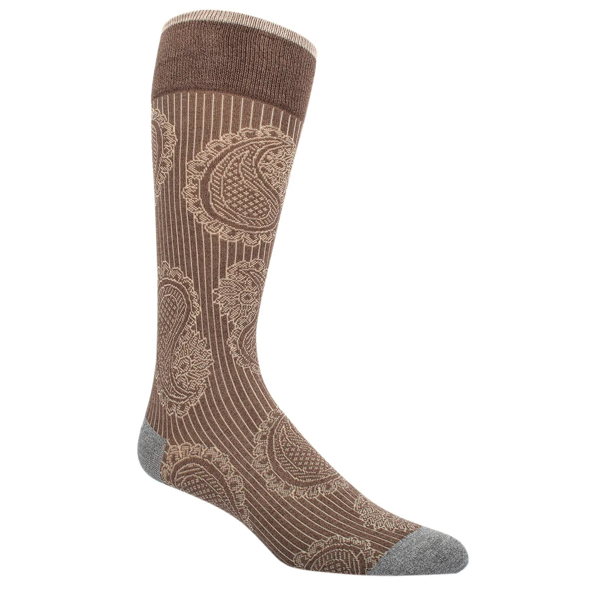 Paisley Stripe Dress Sock
