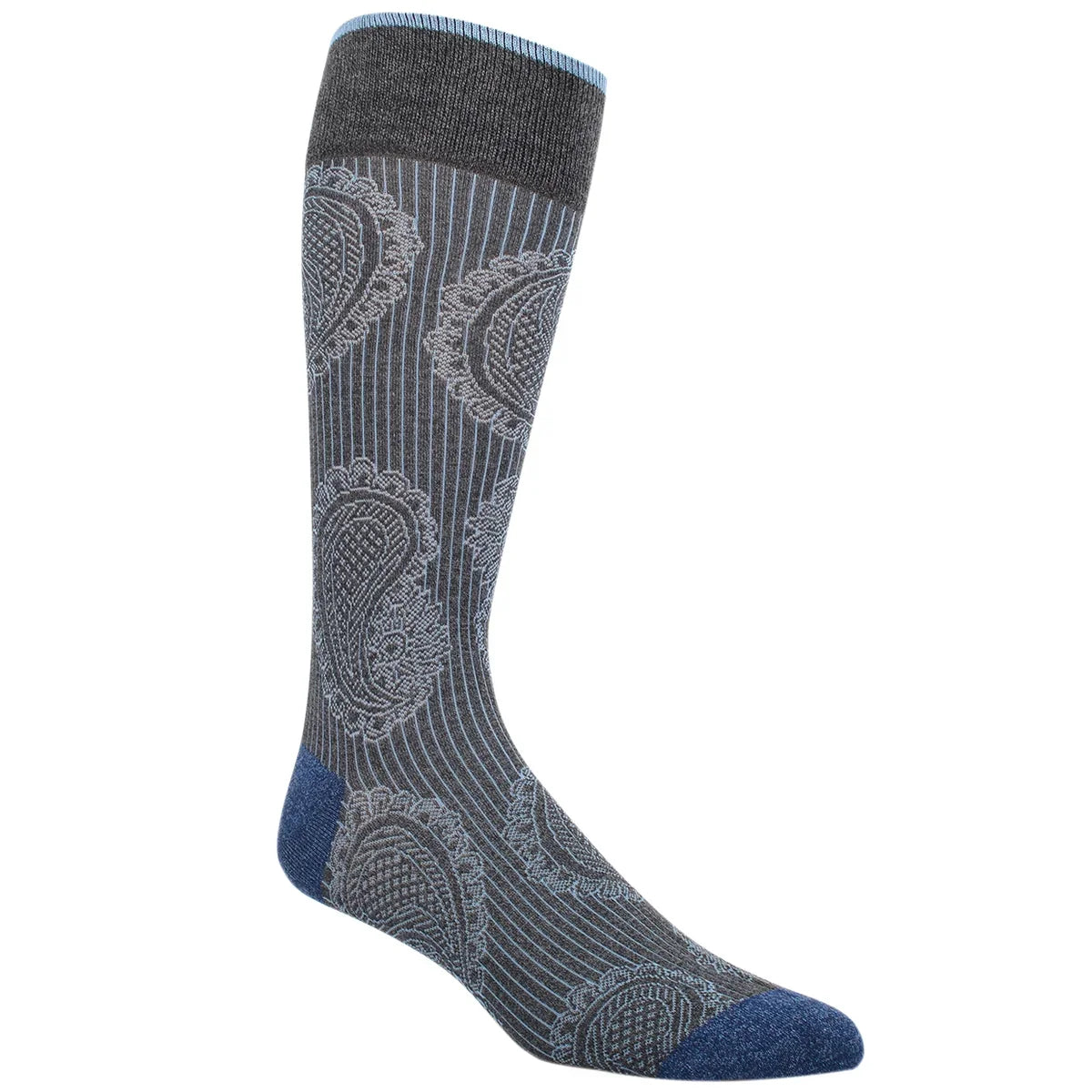 Paisley Stripe Dress Sock