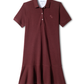 Ws FSU Logo Janie Pique Dress Maroon