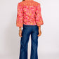 Ws Emily Top Grandeur Cherry
