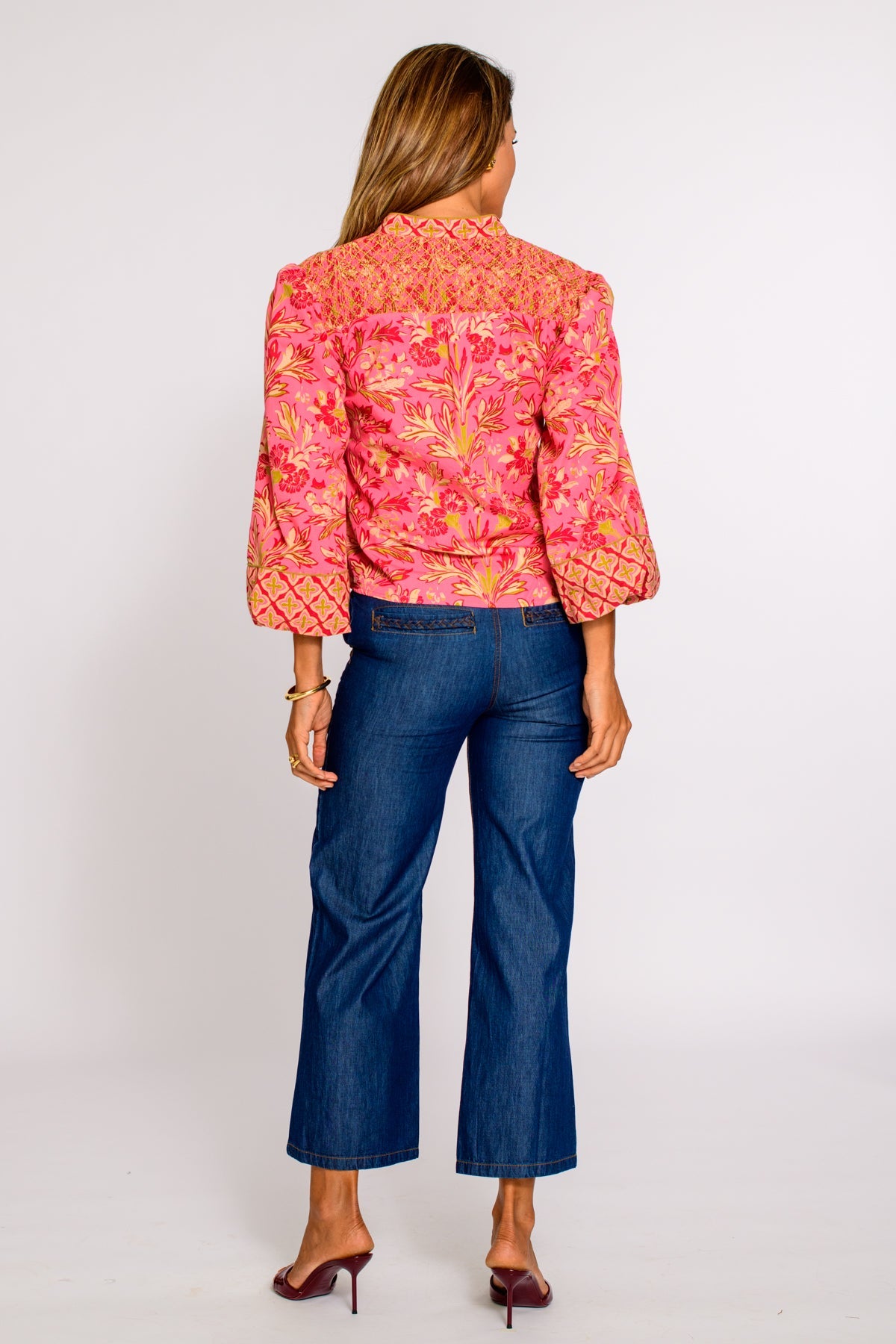 Ws Emily Top Grandeur Cherry