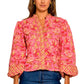 Ws Emily Top Grandeur Cherry