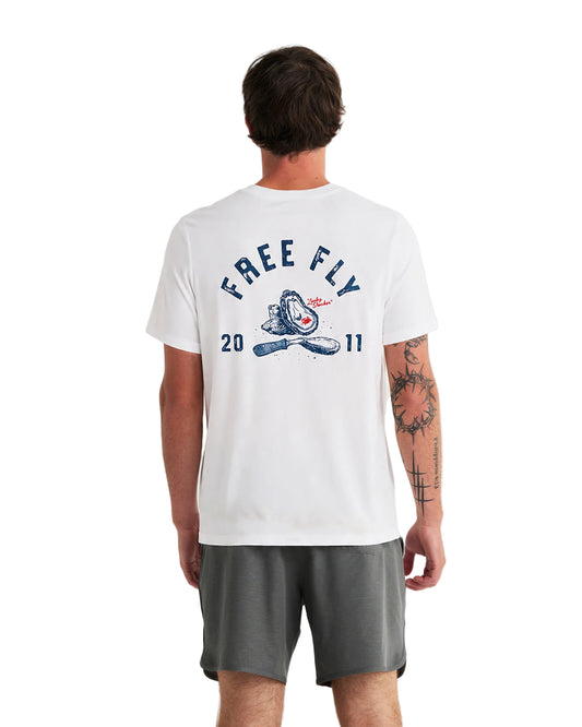 Lucky Shucker Pocket T-shirt Bone
