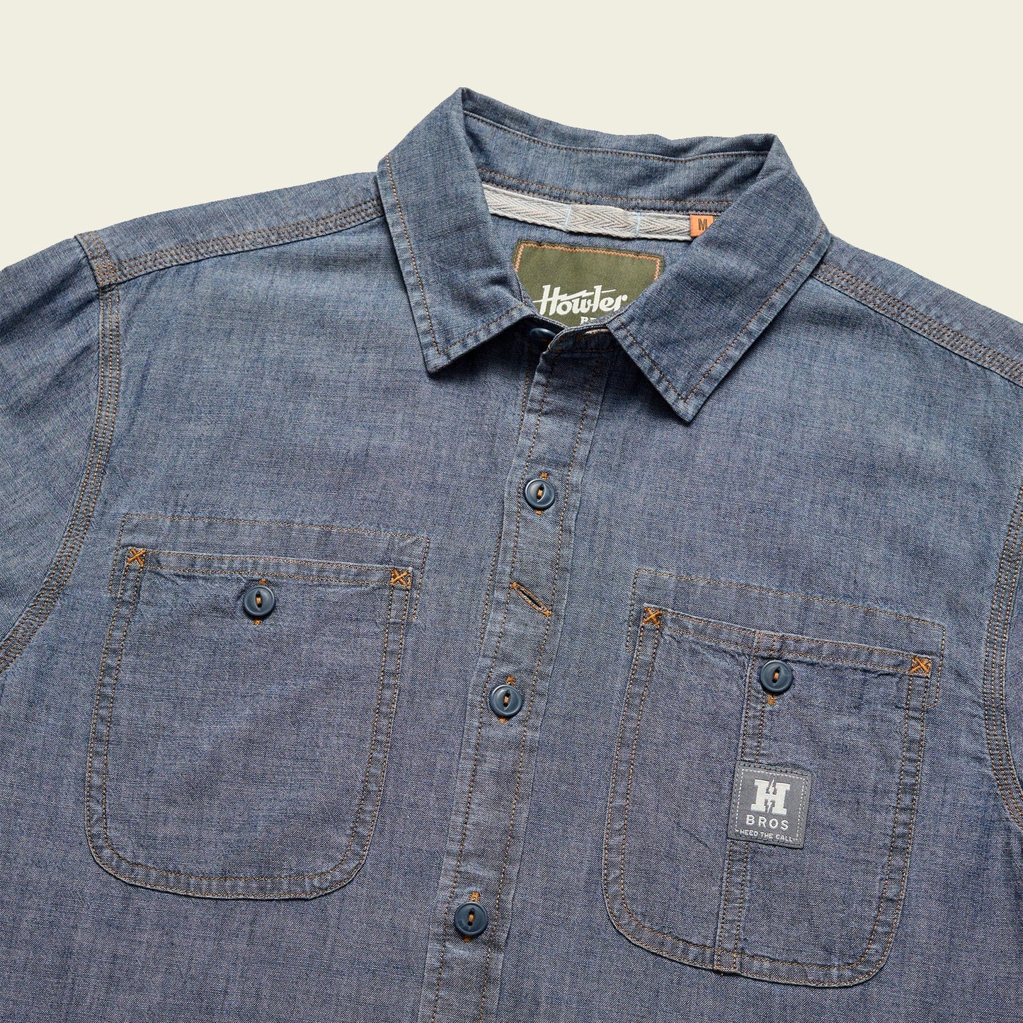 Tallier Work Shirt Washed Blue Chambray